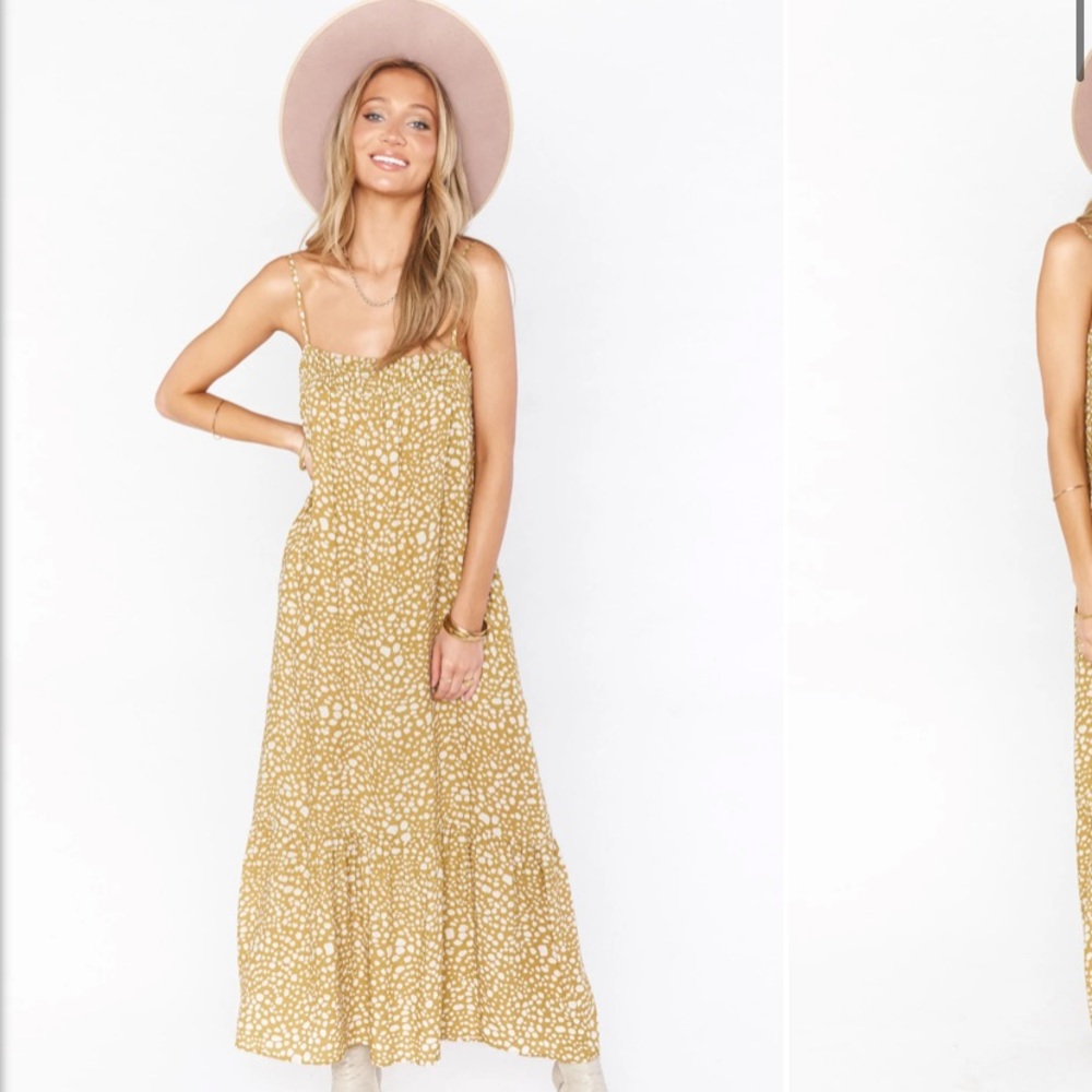 Show Me Your MuMu Anaya maxi dress in Desert Cheetah.